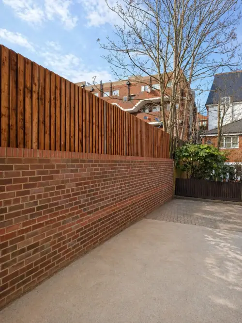 Brick Wall Paving